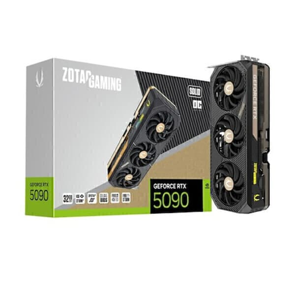 (주)히트정보 ZOTAC GAMING 지포스 RTX 5090 SOLID OC D7 32GB - 최저가 7,120,000원