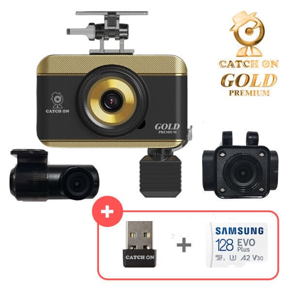 TV코리아 캐치온 골드 프리미엄 블랙박스 3채널 4채널 64GB - 최저가 248,000원