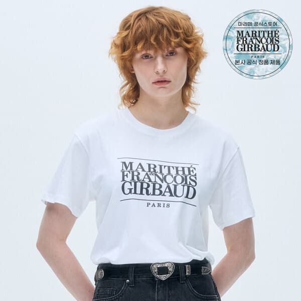 일상이삼 마리떼프랑소와저버 클래식로고 반팔티셔츠 M25MTS002 - 최저가 27,900원