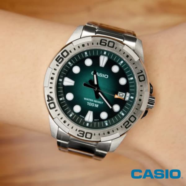 미니샵38 CASIO MTD-140D-3A 마린 다이버 남성 메탈시계
