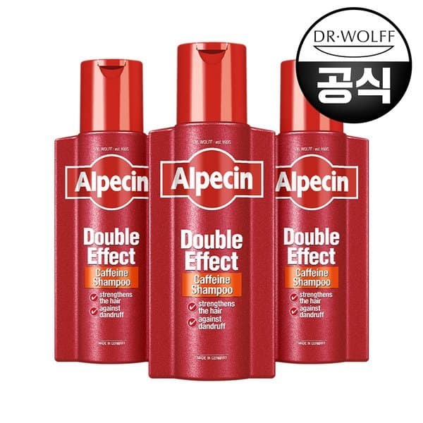 신세계몰 알페신 더블이펙트 카페인 샴푸 지성용 375ml X 3 - 최저가 64,470원