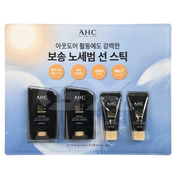 신세계몰 AHC 마스터즈 선스틱 22g x 2개 + 선크림 10g x 2개 - 최저가 25,860원