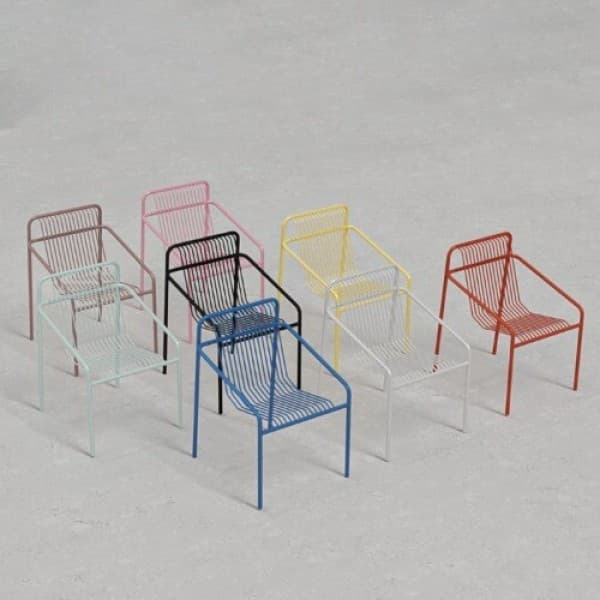 모던미영가구 페르마 철제 인테리어 야외 암체어 의자 8colors - 최저가 76,000원