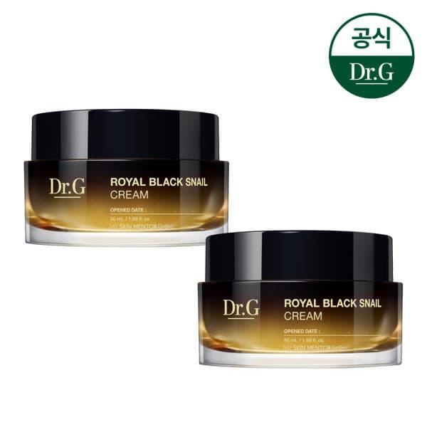 닥터지공식스토어 닥터지 로얄 블랙 스네일 크림 50ml 1+1 - 최저가 55,000원