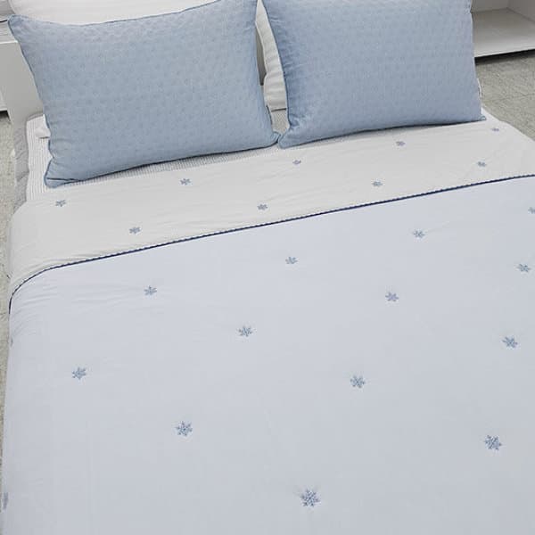 GS_SHOP 지나송눈꽃2 자수 냉감 차렵이불 1장 Q - 최저가 54,900원