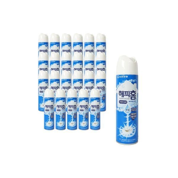 에이티씨홀딩스 해피홈 수성 무향 에어졸 500ml x24개