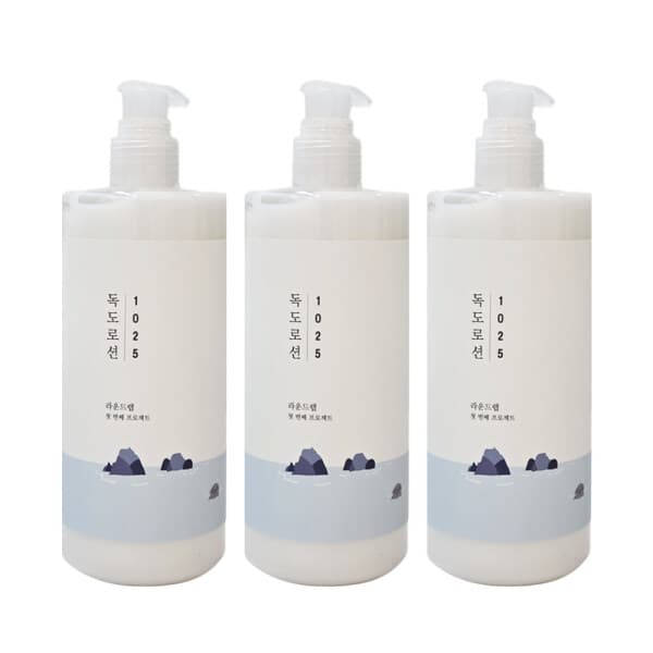 Shimphony 라운드랩 1025 독도 로션 400ml 3개