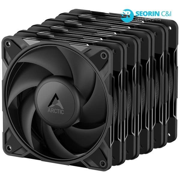 (주)서린씨앤아이 ARCTIC P12 Pro PST 블랙 5팩 - 최저가 41,760원