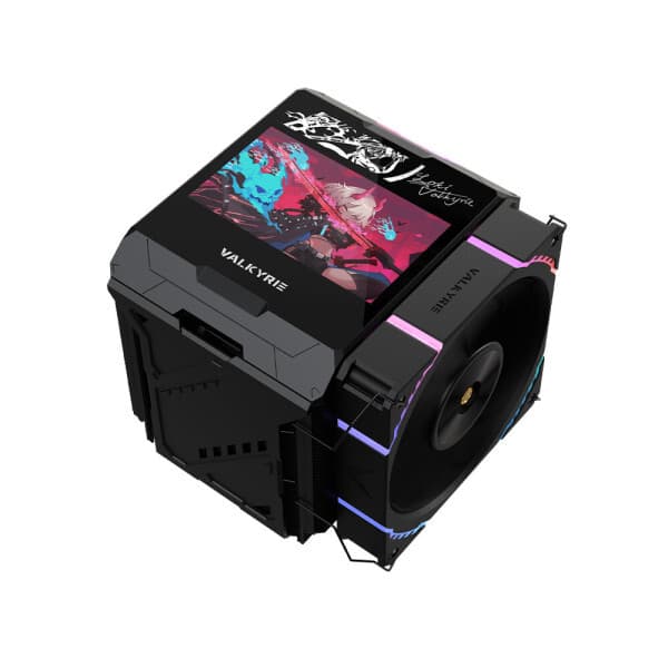 영-샵 다산코퍼레이션 발키리 DX140 LCD ARGB 블랙 CPU쿨러 - 최저가 149,600원