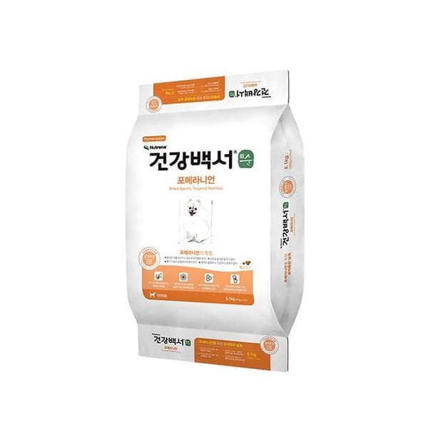 홈앤쇼핑MALL 건강백서 순 포메라니언 5.1kg
