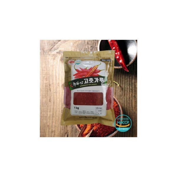 롯데  홈쇼핑 주왕산 25년 햇 청송 고춧가루 2kg