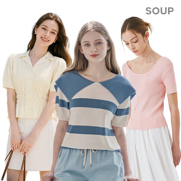 에이플로우컴퍼니 SOUPx비지트인뉴욕 티셔츠/블라우스/원피스 - 최저가 30,900원