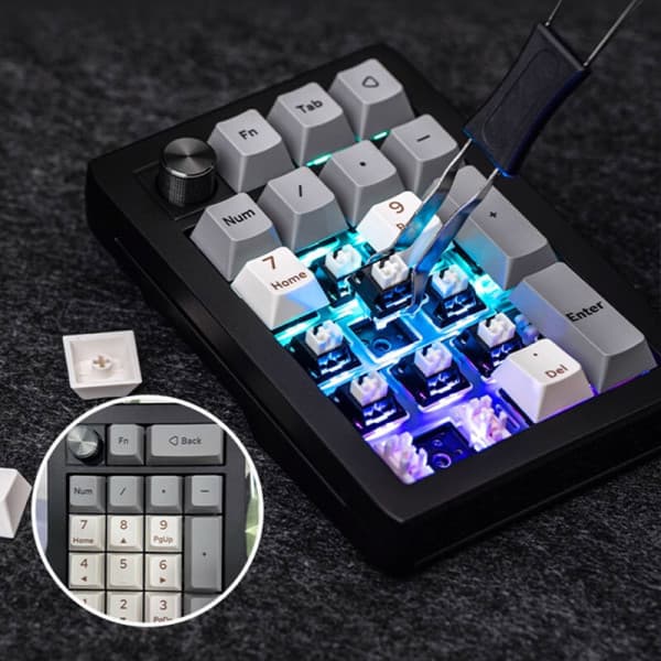 cymaoyi EPOMAKER EK21 무선 기계식 숫자패드 GASKET구조
