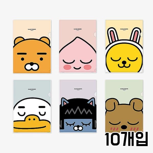 대성도매문구 카카오프렌즈 L홀더 10개입