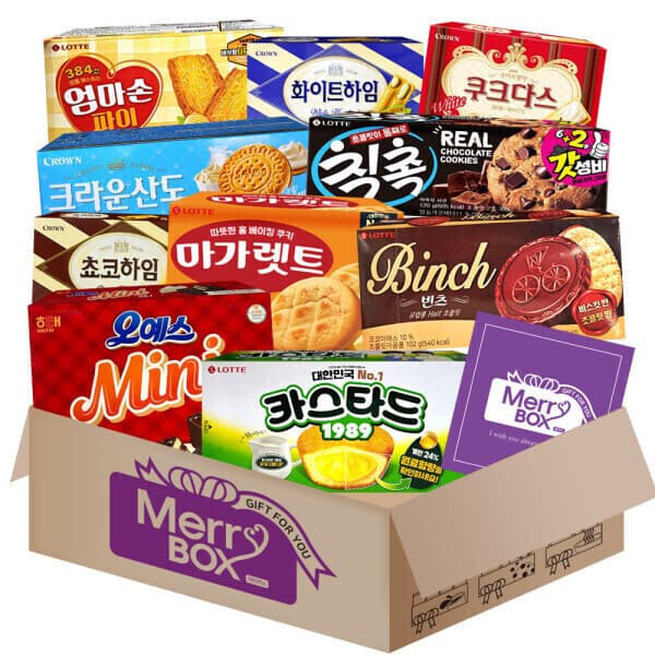 메리박스 탕비실 간식세트 10종 2호