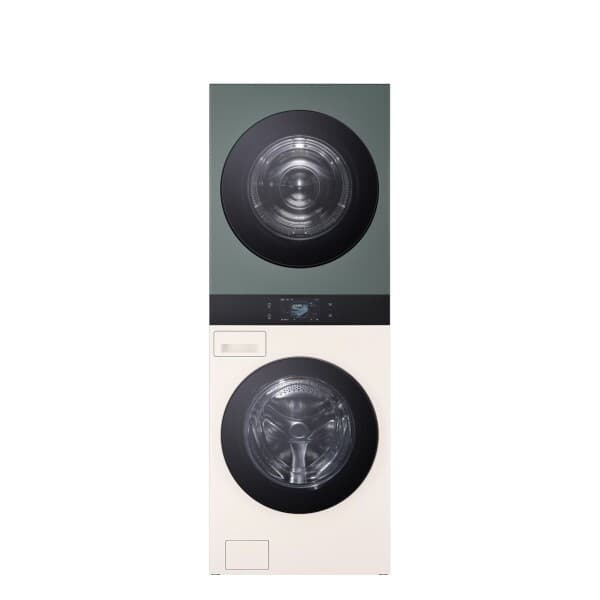 제이에스일렉트로닉스 LG 트롬 AI 오브제컬렉션 워시타워 WA2525EGZF 베이지