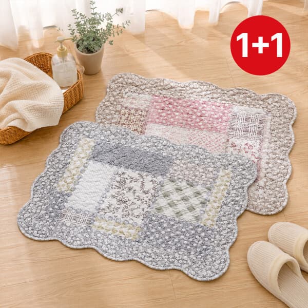 리앤데코 박티할리 발매트 논슬립 워셔블 핑크 블루 40x60 - 최저가 9,900원