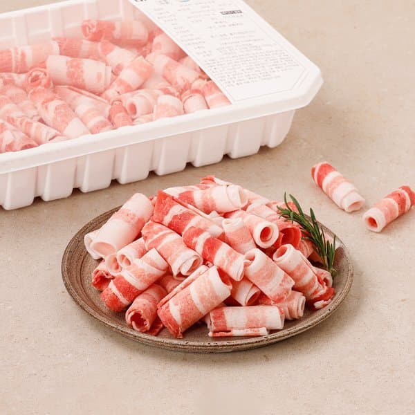 이마트몰쓱배송 냉동국내산 대패삼겹살 800g