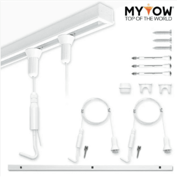 김군샾스토어 마이토우 프리미엄 액자걸이 레일 세트 50/100cm 5색 - 최저가 31,820원