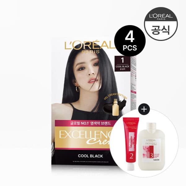 신세계라이브쇼핑 로레알파리 엑셀랑스 크림 헤어키트 - 최저가 40,800원
