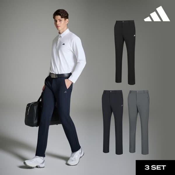 CJ온스타일LIVE 25FW 아디스트레치 남성 팬츠 3종 - 최저가 133,440원