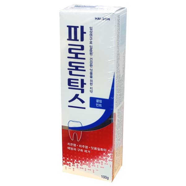 (주)커피몰 파로돈탁스 쿨링 민트 치약 100g x 6개