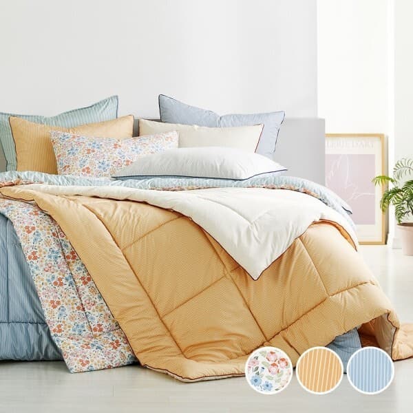 modernhouse 스웰 알러지케어 리버시블 차렵이불 2size 3color