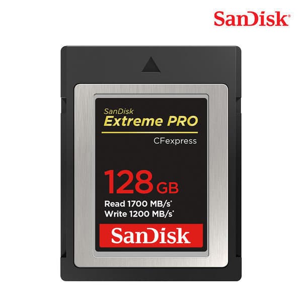 샌디스크_이앤엘 샌디스크 CFexpress Extreme PRO B타입 128GB 메모리 카드 - 최저가 245,000원