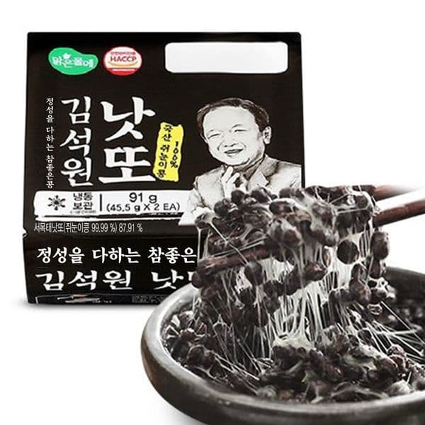 하프클럽 참좋은콩 김석원 쥐눈이콩 낫또 45.5g x 32개