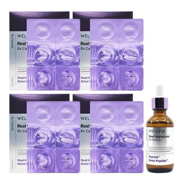 셀러허브샵 웰라쥬 히알루로닉 알엑스 동결건조 캡슐 시즌4 72회분 + 앰플 55ml
