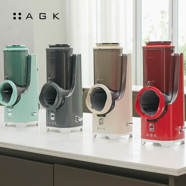 롯데 홈쇼핑 AGK 스윙 마스터 오토슬라이서+큐브컷 채칼 7종 색상 4종