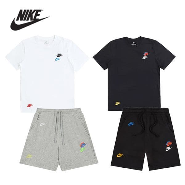 하프클럽 나이키 멀티 반팔티 + 쇼츠 팬츠 세트 - 최저가 49,900원