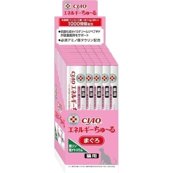우최강 CIAO 고양이 저나트륨 참치 츄르 유산균 50개입 - 최저가 85,550원