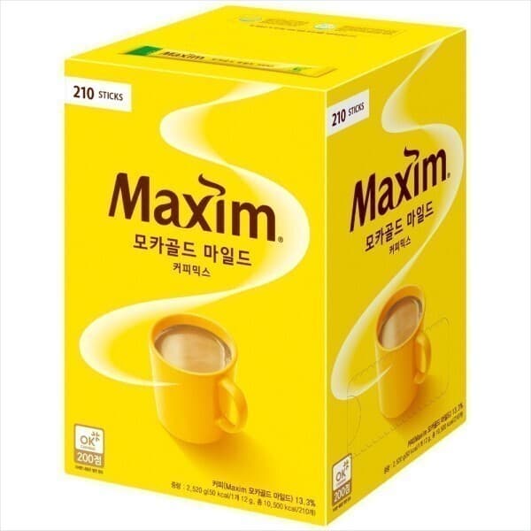 태풍몰 맥심 모카골드 커피믹스 210T