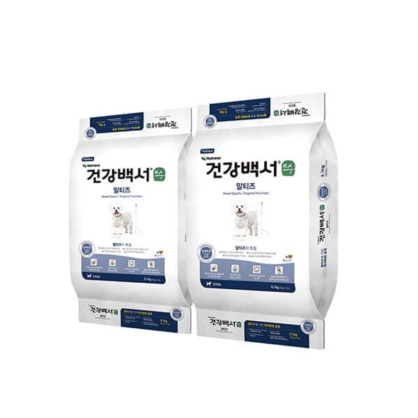 현대Hmall 건강백서 순 말티즈 5.1kg 2개 - 최저가 61,800원