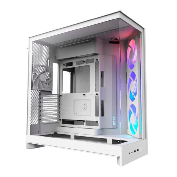oseyomall NZXT H9 FLOW V2 RGB 화이트 미들타워케이스 - 최저가 271,000원