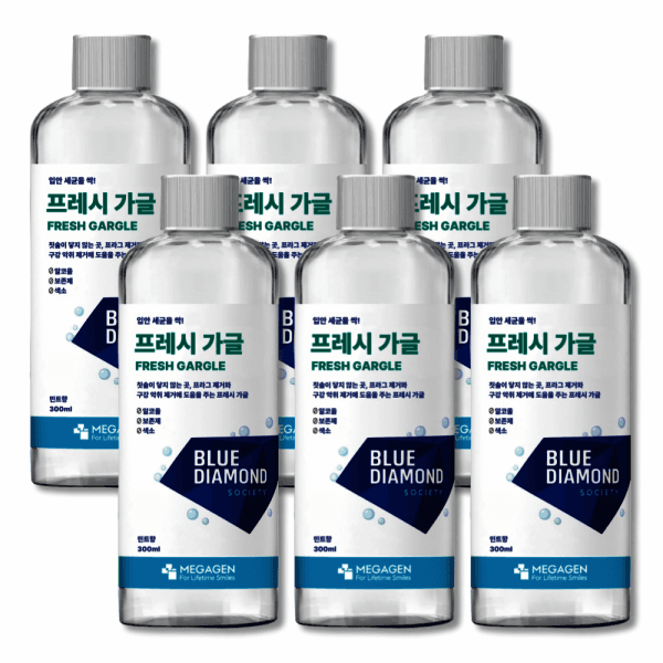 캣파워 메가젠 오프리케어 닥터 프레시 가글 300ml 6세트 - 최저가 46,800원