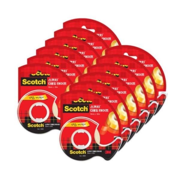 창신오피스 3M 스카치 테이프 디스펜서 583D 18mm x 30M 12개입