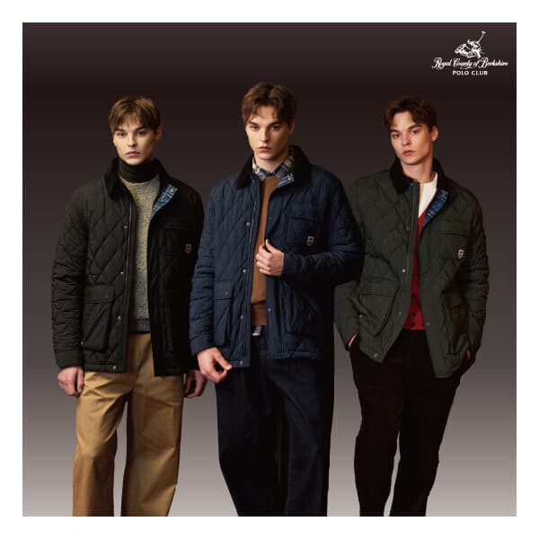 롯데 원티비 RCBPC RCB POLO CLUB 25FW 남성 웜 플리스 퀼팅 자켓