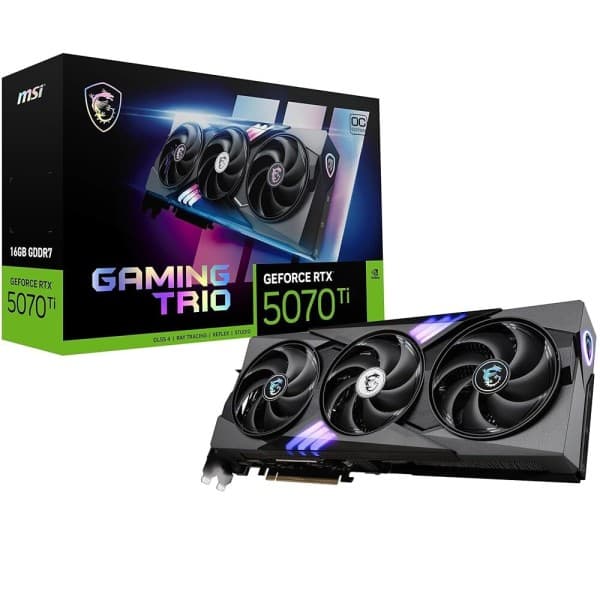쿤스브로로 MSI RTX 5070 Ti 16GB 게이밍 트리오 OC 그래픽 카드