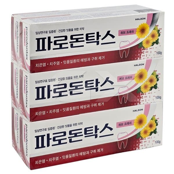신세계몰 파로돈탁스 허브 프레쉬 치약 100g x 6개