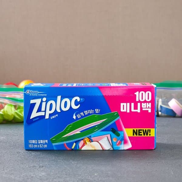 이마트몰_스타배송 지퍼락 그립앤실 냉장 미니 100매
