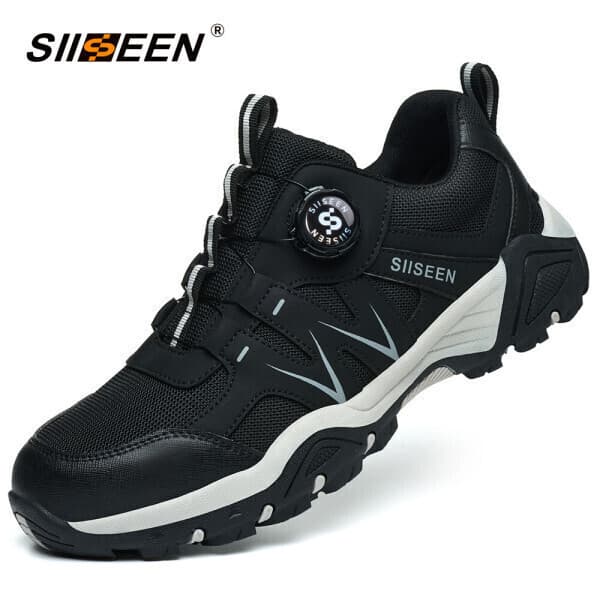SIISEEN유한회사 SIISEEN 남여공용 안전화 S-2203 미끄럼방지 내마모성