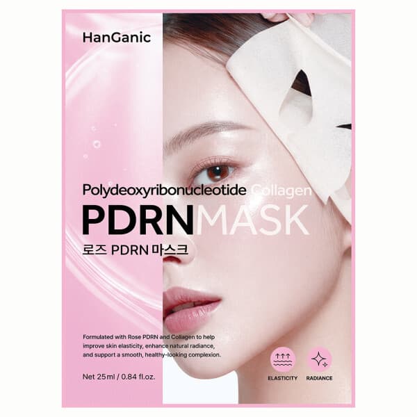 한가닉 한가닉 퍼스트 로즈 PDRN 콜라겐 마스크팩 25ml 30매
