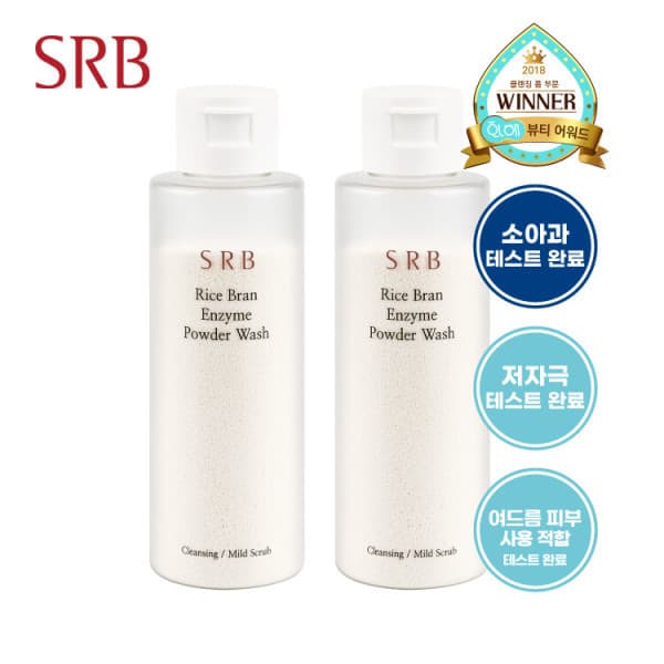 SRB공식스토어 SRB 쌀뜨물 미강 효소 세안제 70g - 최저가 37,500원