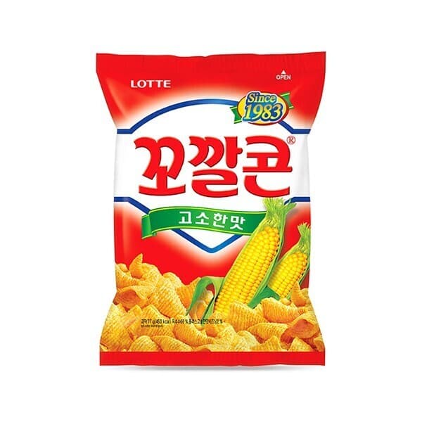 스마트콘 롯데 꼬깔콘 고소한맛 72g