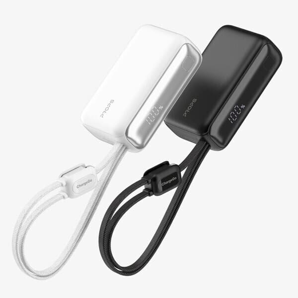 프롭스공식몰 프롭스 PD 고속충전 10000mAh 기내반입 일체형 미니 보조배터리 ChargeGo - 최저가 9,960원