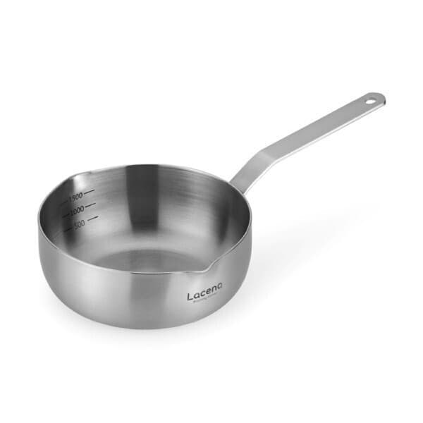 LACENA 베아또 통3중 올스텐 304 IH 편수 냄비 18cm