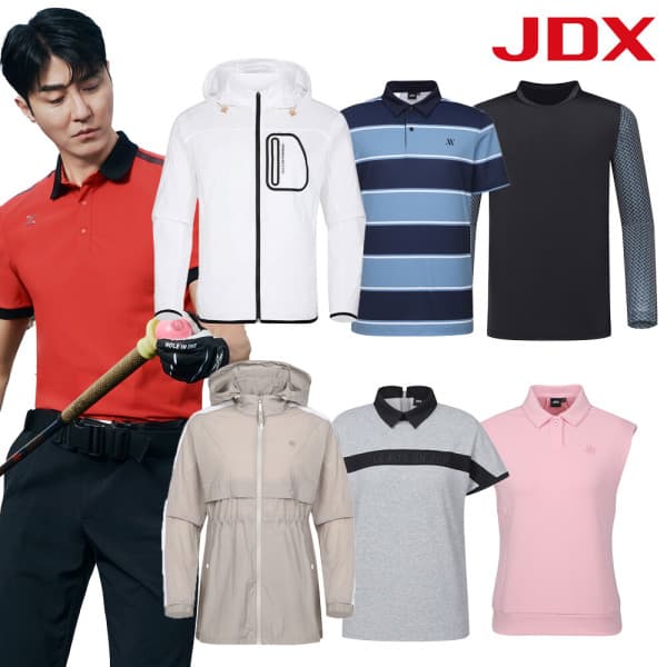 굿피플홀딩스골프 JDX S/S 라운딩 준비 티셔츠/점퍼/팬츠