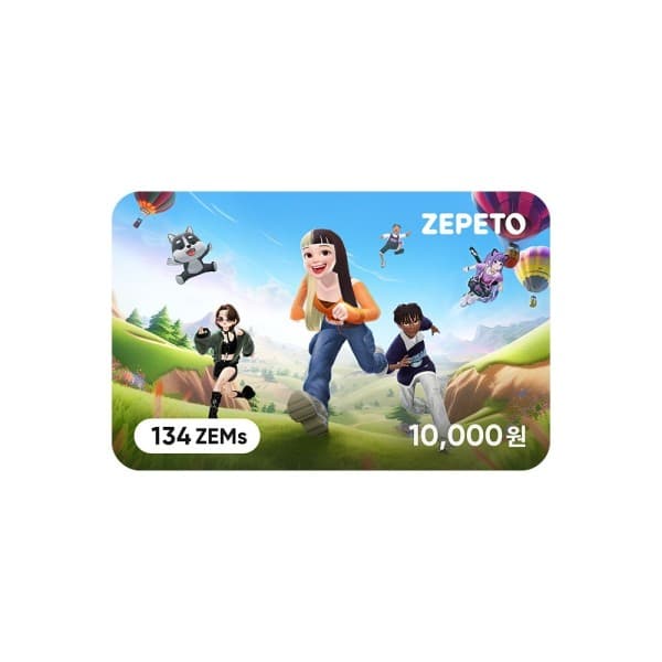 한국선불카드주식회사 ZEPETO 제페토 디지털코드 1만원